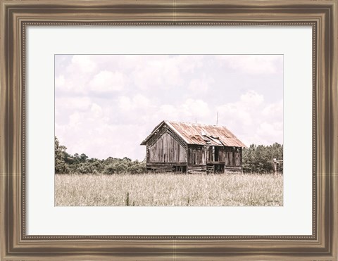 Framed Saluda Barn Print