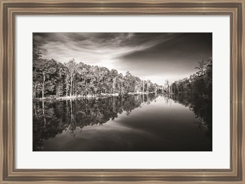 Framed Glassy Creek Print