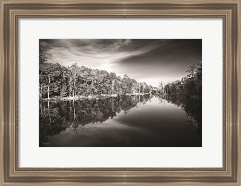 Framed Glassy Creek Print