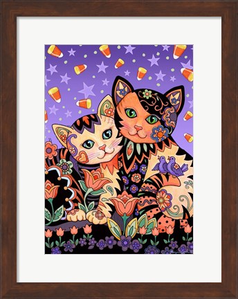 Framed Best Friends Halloween II Print