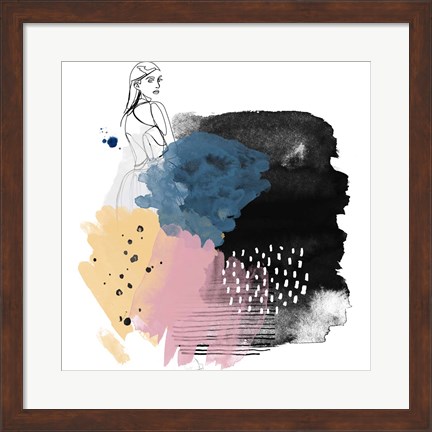 Framed Modern Abstract II Print