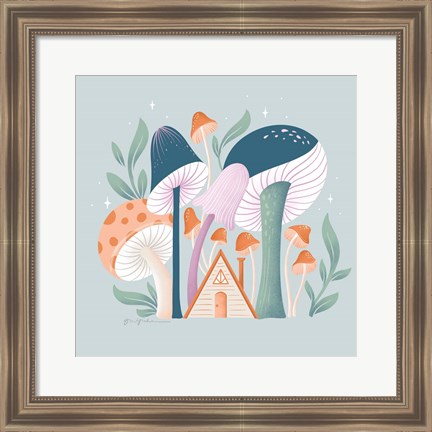 Framed Fantastic Fungi VI Print