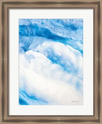 Framed Mountain Mist I Print