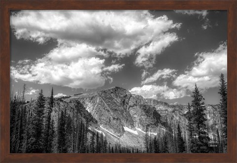 Framed Wyoming Blues Print