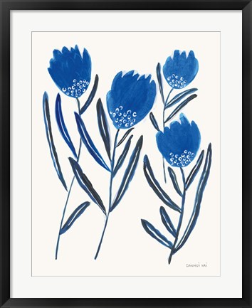 Framed Borrowed and Blue II Print