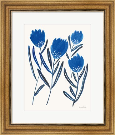 Framed Borrowed and Blue II Print