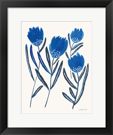 Framed Borrowed and Blue II Print