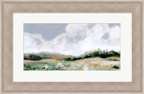 Framed Soft Summer Sky Print