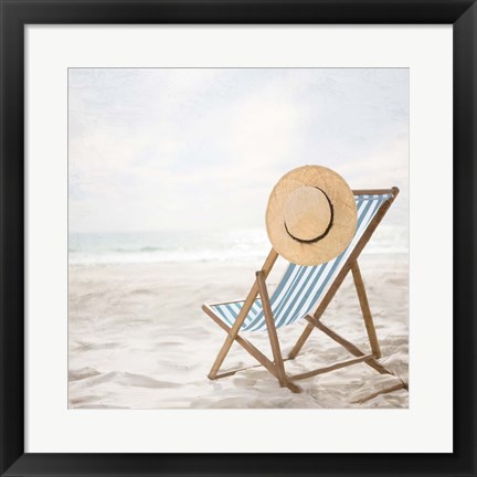 Framed Beach Peace Print