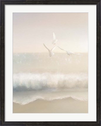 Framed Gulls Print