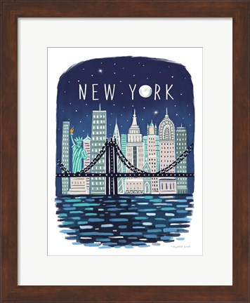 Framed New York Print