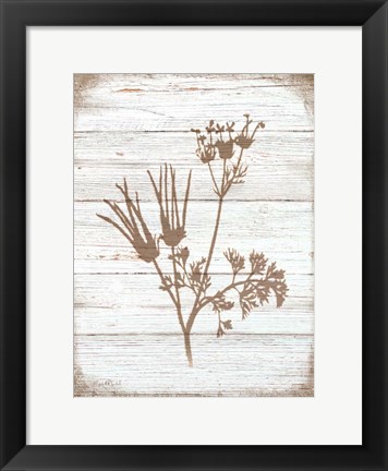 Framed Rustic Heart IV Print