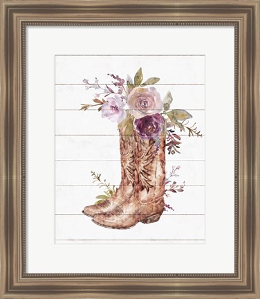 Framed Boots Print