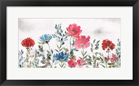 Framed Wildflowers Print