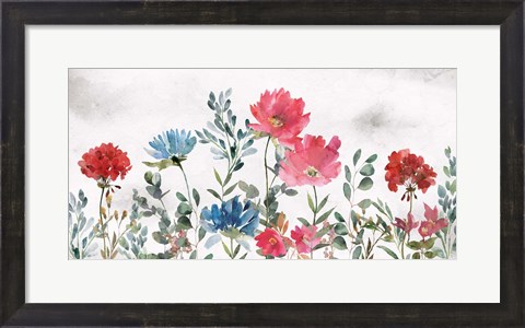 Framed Wildflowers Print