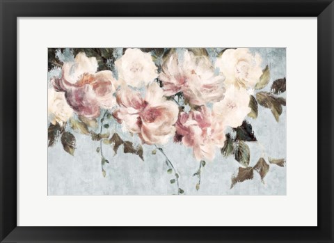 Framed Hanging Country Blooms Print