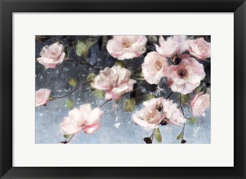 Framed Twilight Blooms Print