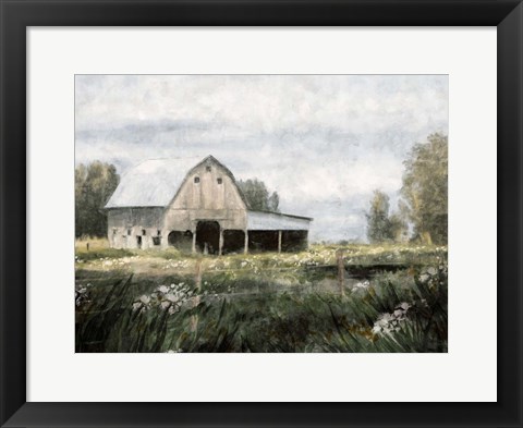 Framed Farmhouse Barn II Print