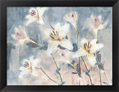 Framed Whisper Blooms Print