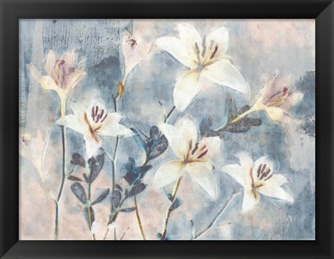 Framed Whisper Blooms II Print