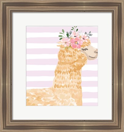 Framed Llama II Print