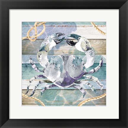 Framed Crab Print