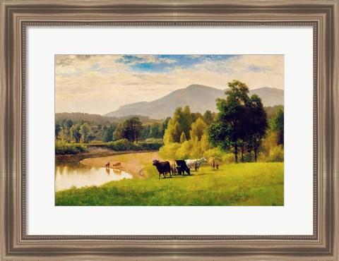 Framed Pasture Lands Print