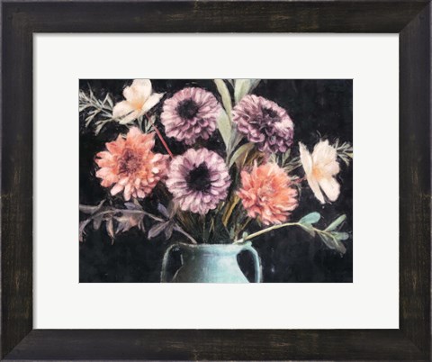 Framed Harvest Floral Print