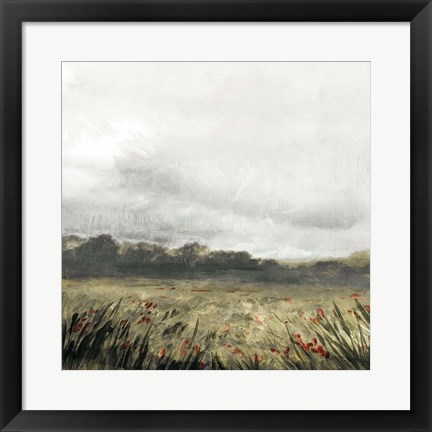 Framed Moody Landscape II Print