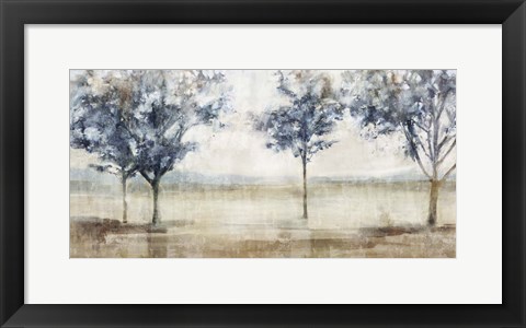 Framed Moody Trees Print