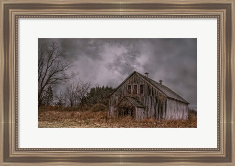 Framed Overtaken by Time Print