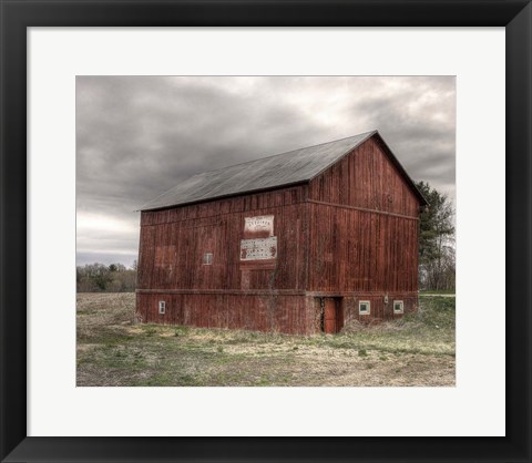 Framed Old Red Print