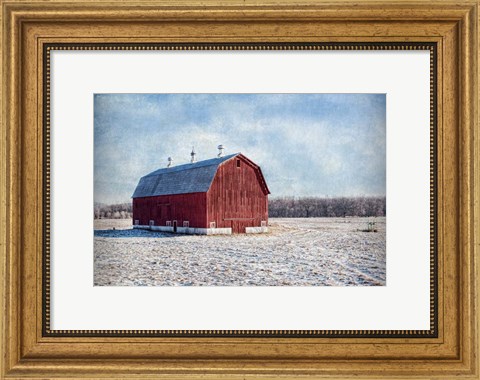 Framed Morning on the Farm Print