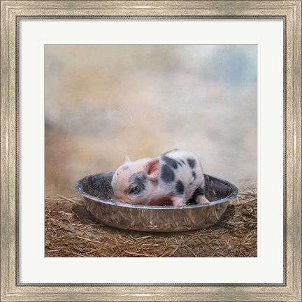 Framed This Little Piggy Print