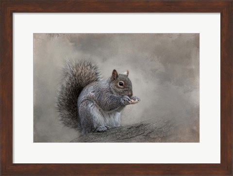 Framed Winter Nibbles Print