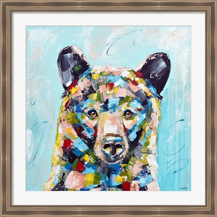 Framed Black Bear No. 2 Print