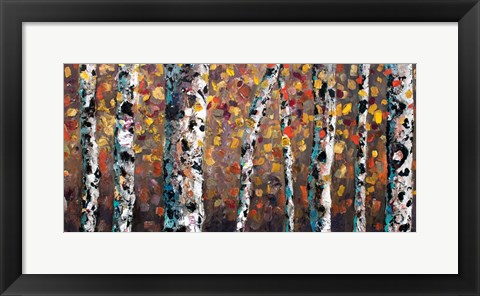 Framed Into the Woods Print