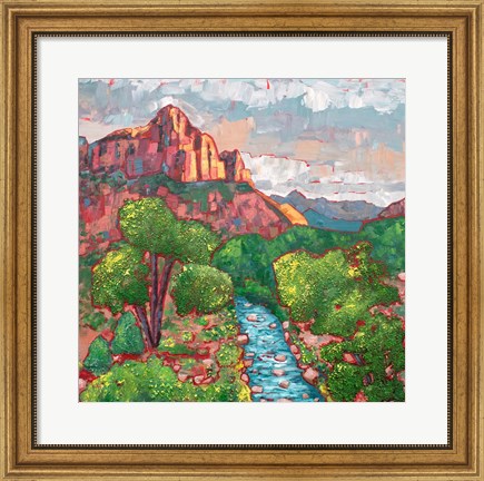 Framed Watchman Trail Print