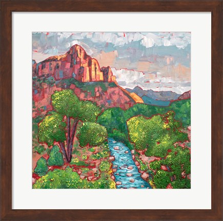 Framed Watchman Trail Print