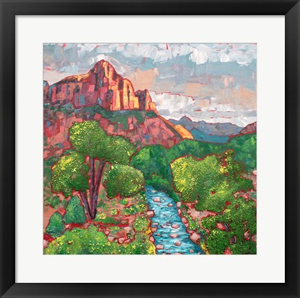 Framed Watchman Trail Print