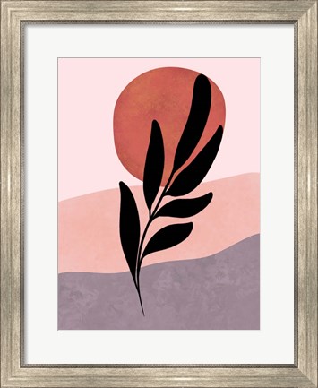 Framed Plant Stem Print