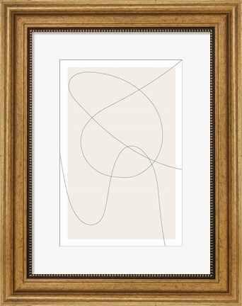 Framed Lines at Play III Print