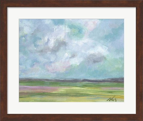 Framed Pink Hills Print