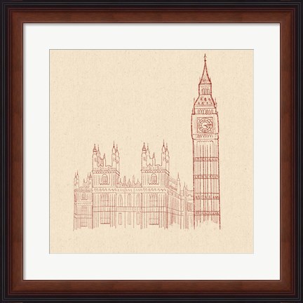 Framed Big Ben Print