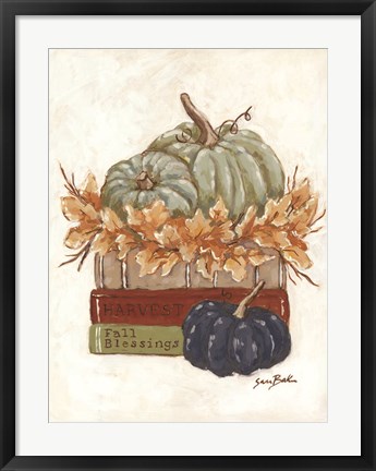 Framed Hey There Pumpkin Print