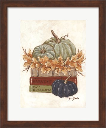 Framed Hey There Pumpkin Print