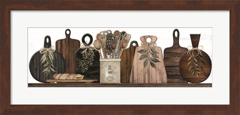 Framed Cutting Boards II Print