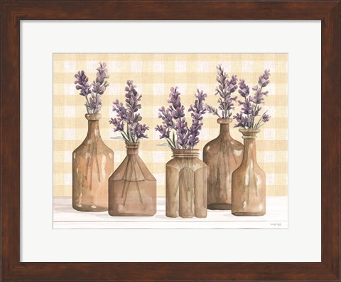 Framed Honeybloom Lavender I Print