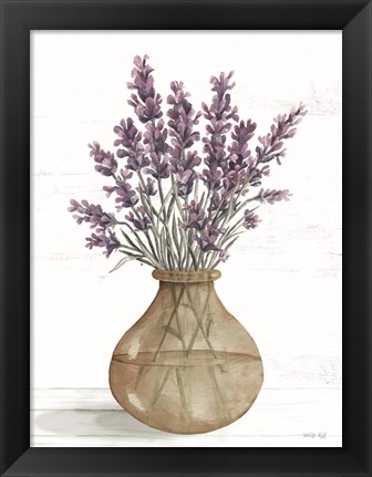 Framed Honeybloom Lavender II Print