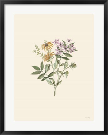 Framed Botanical Mix I Print